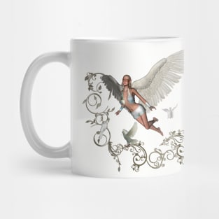 Wonderufl fairy with dove Mug